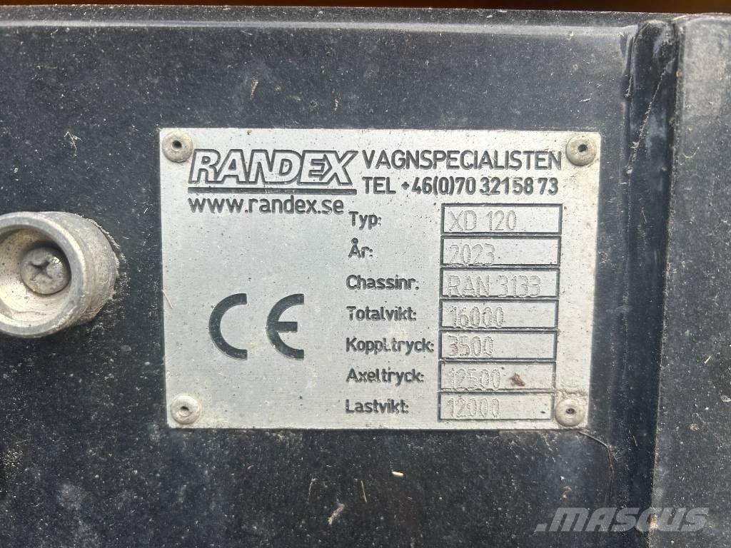 Randex XD 120 Reboques Agrícolas basculantes