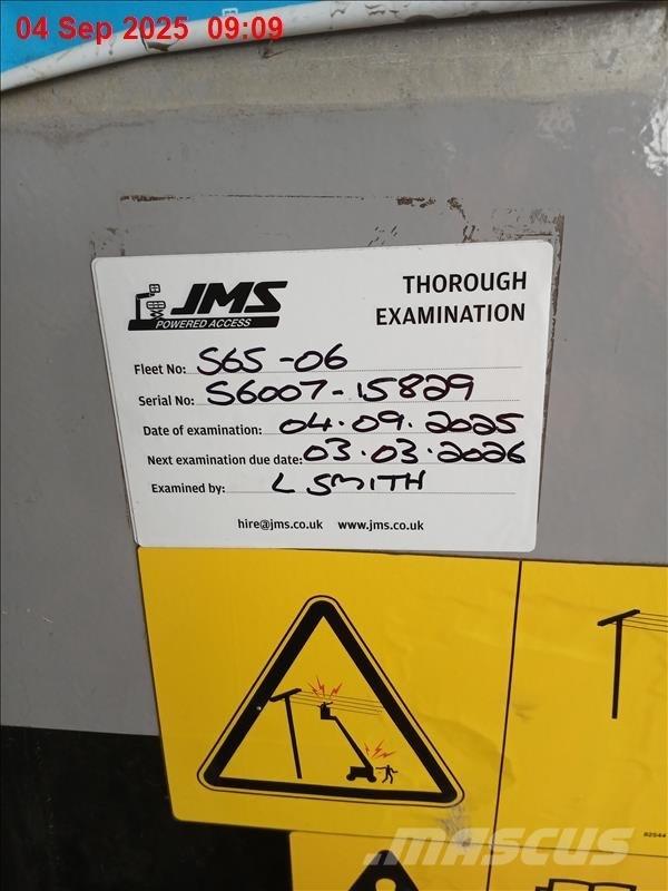 Genie S 65 Elevadores braços Telescópicos