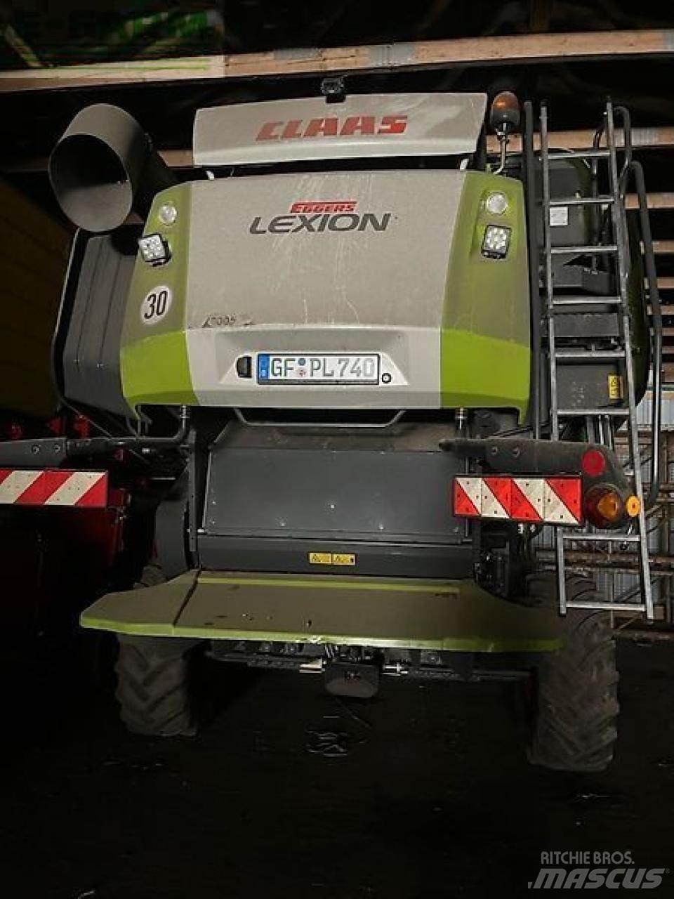 CLAAS lexion 740 Ceifeiras debulhadoras