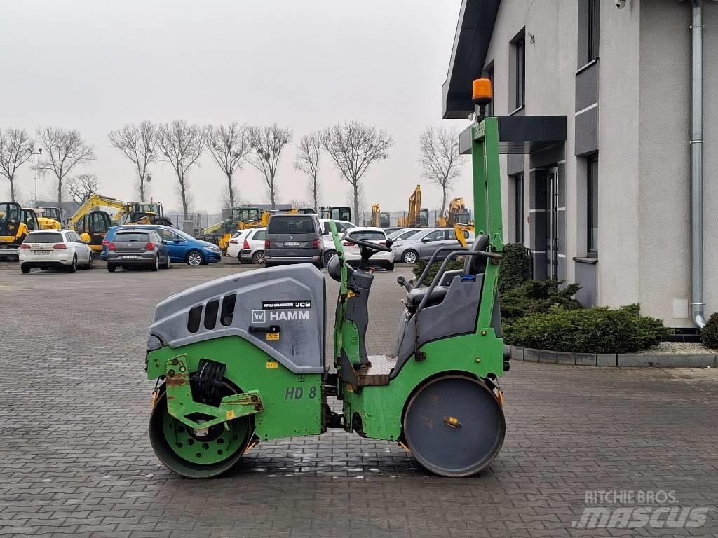 Hamm HD 8 VV Cilindros Compactadores tandem