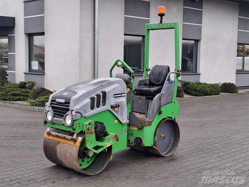 Hamm HD 8 VV Cilindros Compactadores tandem