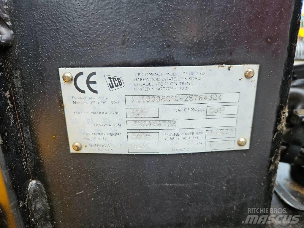 JCB 86 C-1 eco Escavadoras Midi 7t - 12t