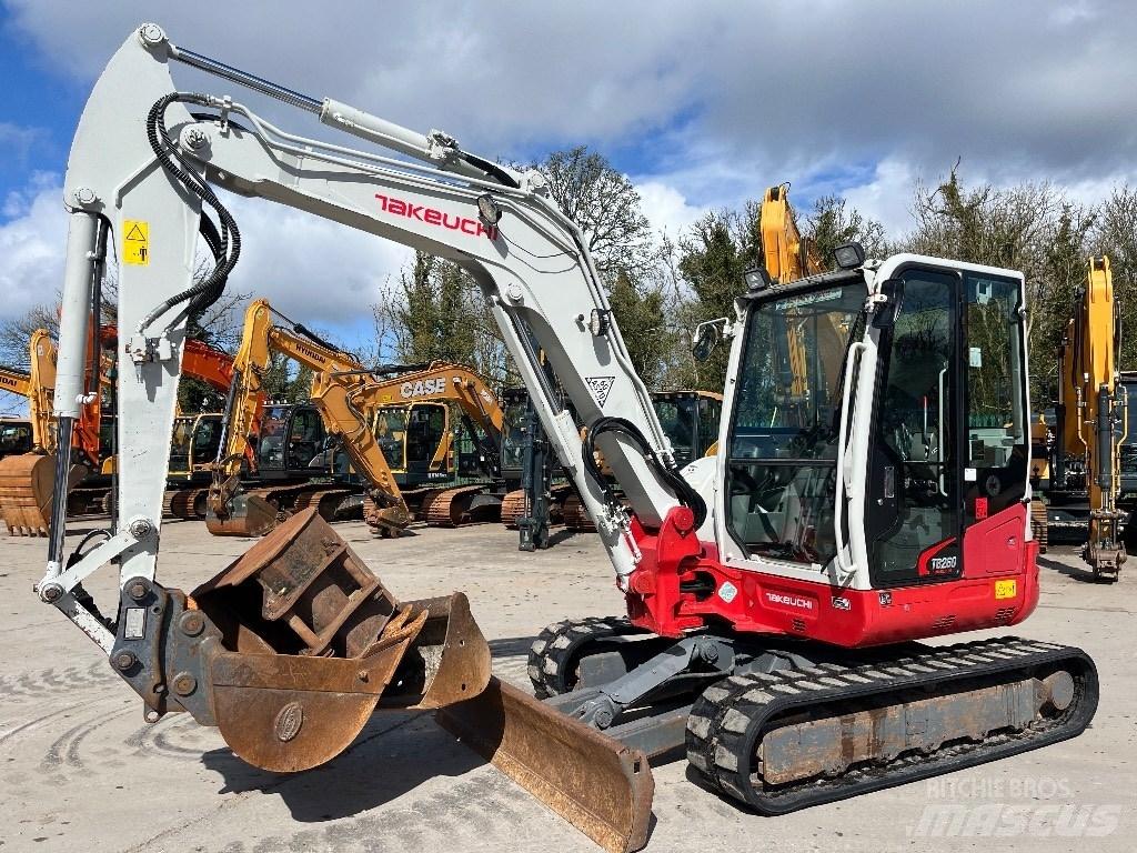 Takeuchi TB260 Mini Escavadoras <7t