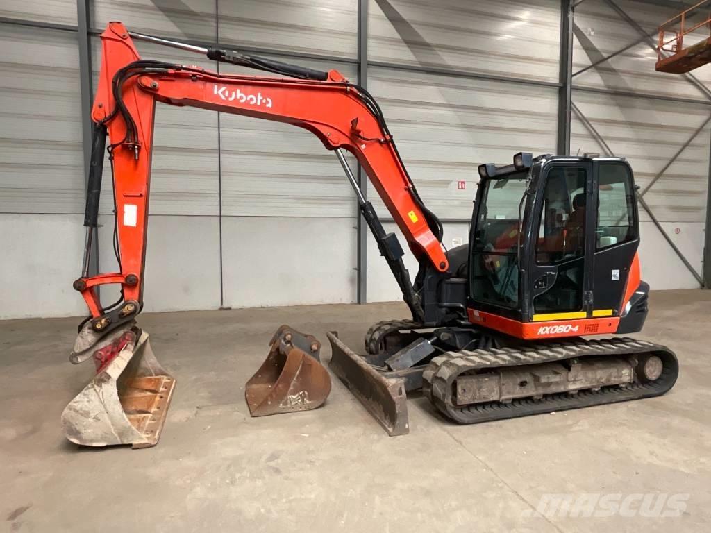 Kubota KX 080-4 Escavadoras Midi 7t - 12t
