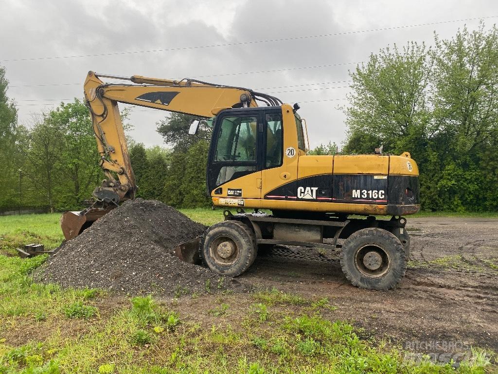 CAT M 316 C Escavadoras de rodas