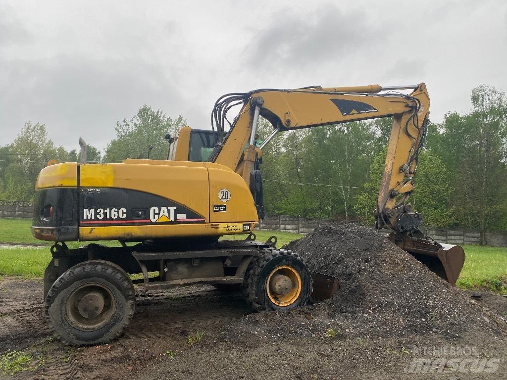 CAT M 316 C Escavadoras de rodas