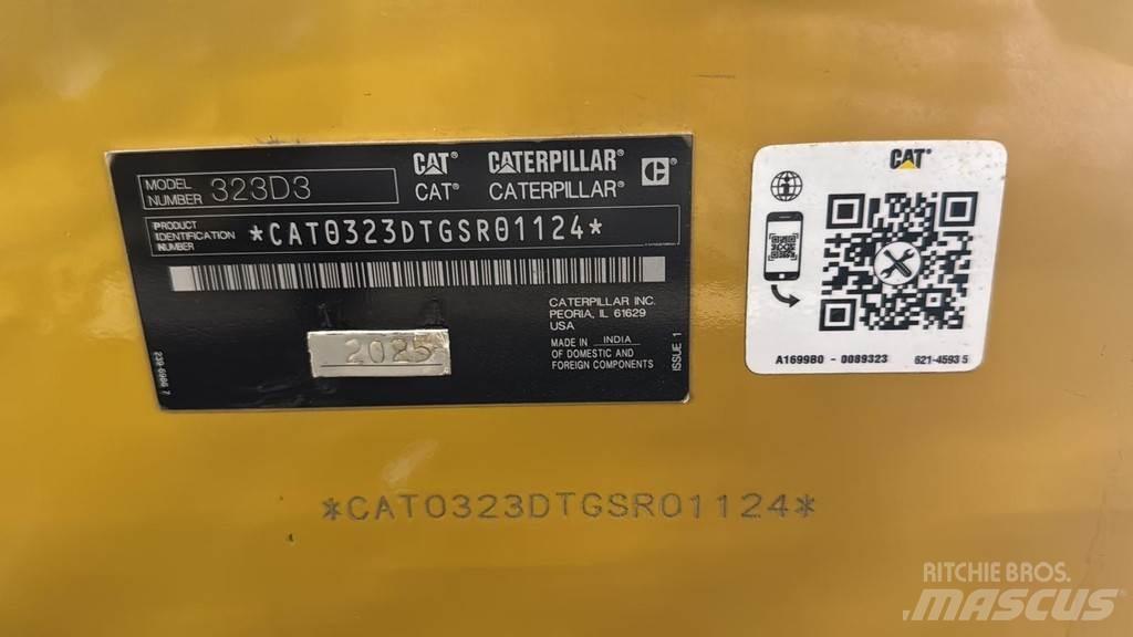 CAT 323D3 Escavadoras de rastos