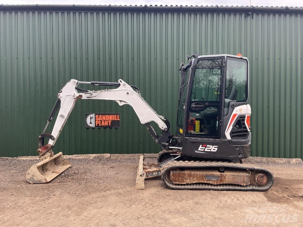 Bobcat E 26 Mini Escavadoras <7t