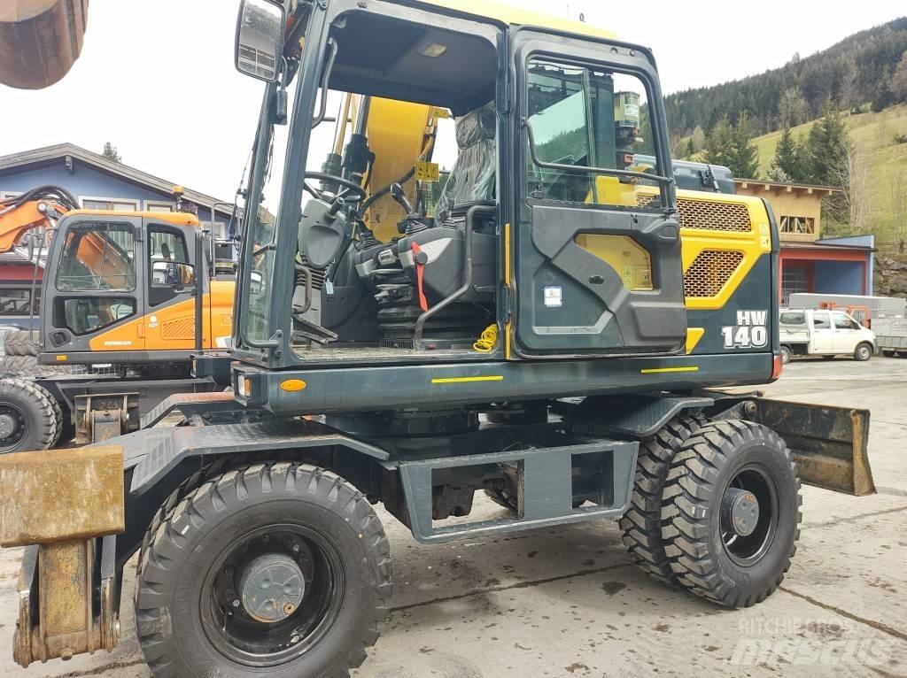 Hyundai HW140 Escavadoras de rodas