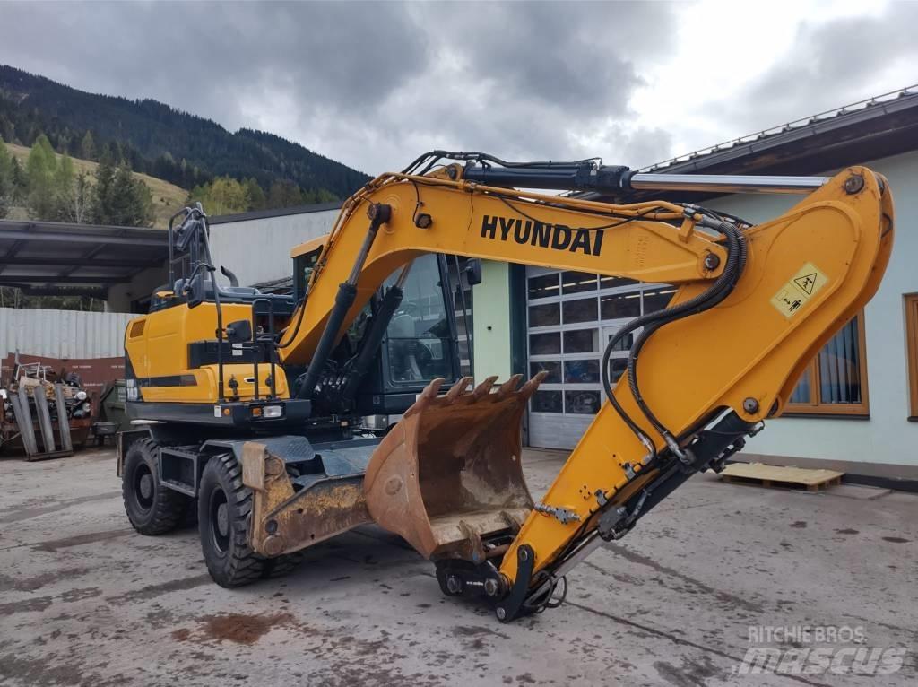 Hyundai HW140 Escavadoras de rodas
