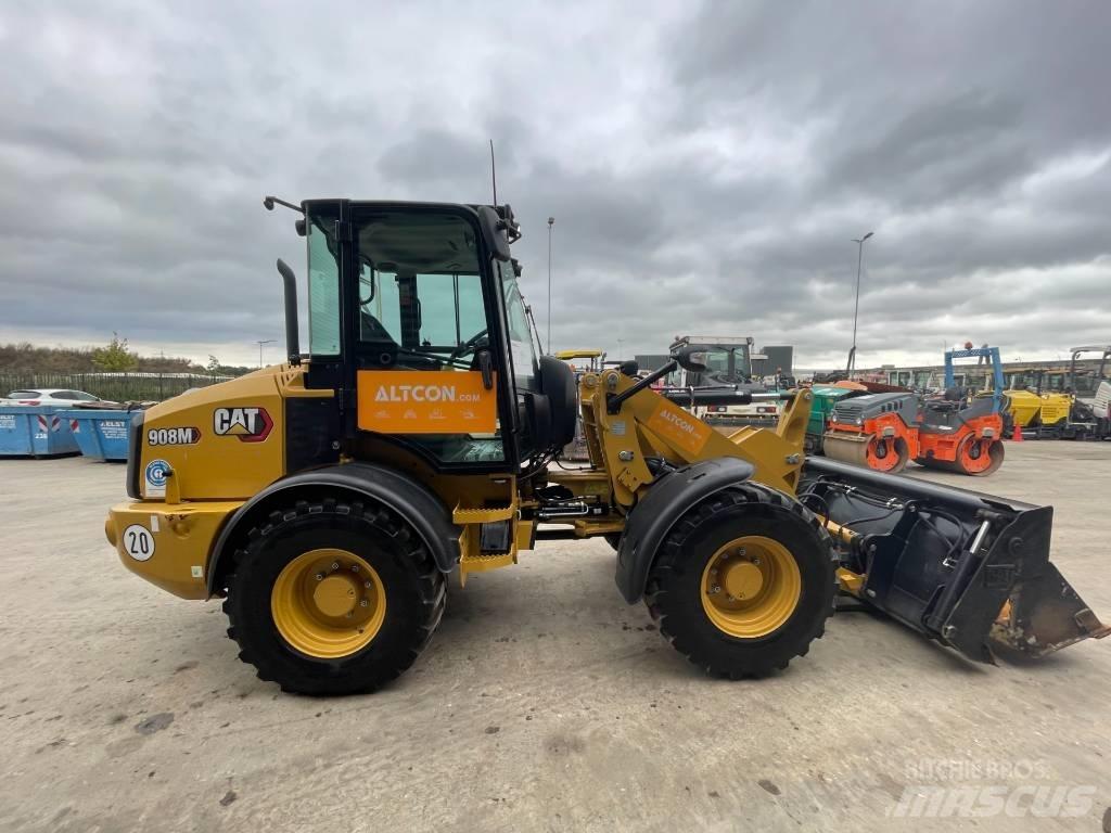 CAT 908M Pás carregadoras de rodas