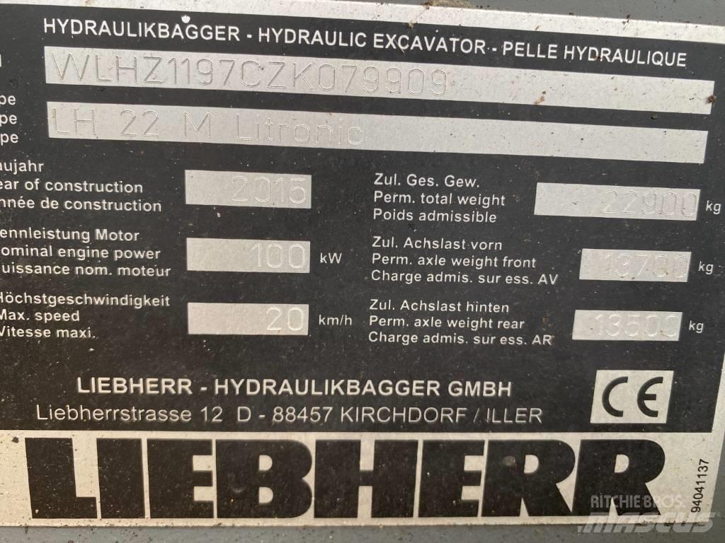 Liebherr LH 22 M Manipuladores de resíduos / indústria