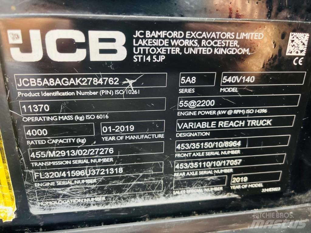 JCB 540-140 Manipuladores telescópicos