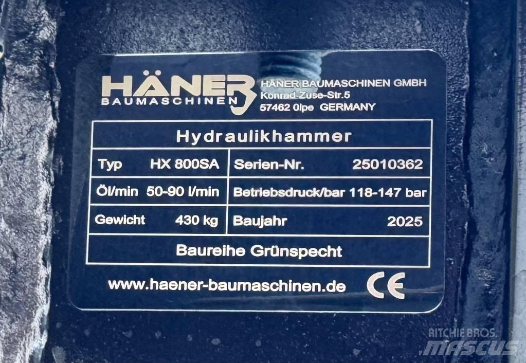  Haner HX 800SA Martelos Hidráulicos
