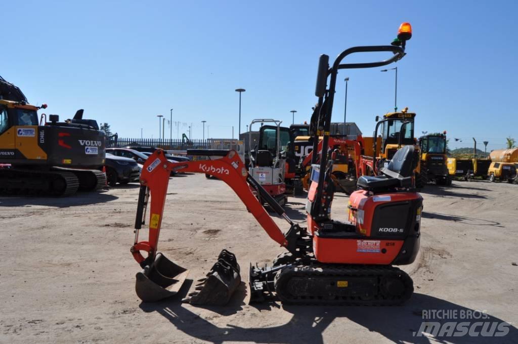 Kubota K 008-5 Mini Escavadoras <7t