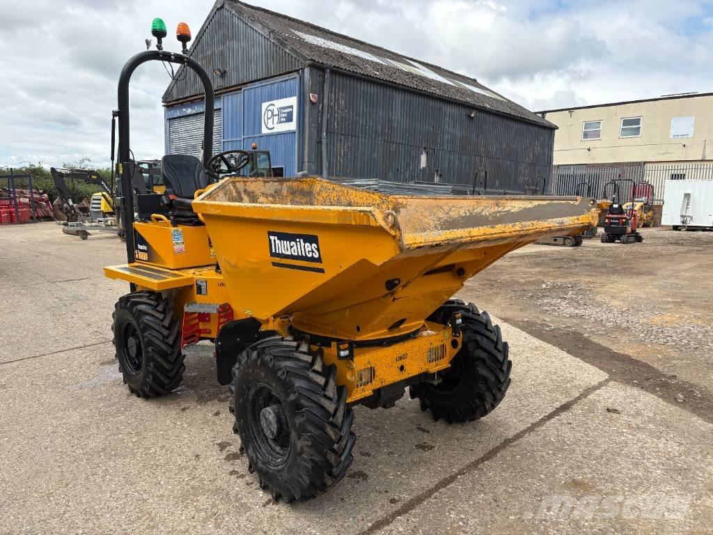 Thwaites 3 tonne Dumpers de obras