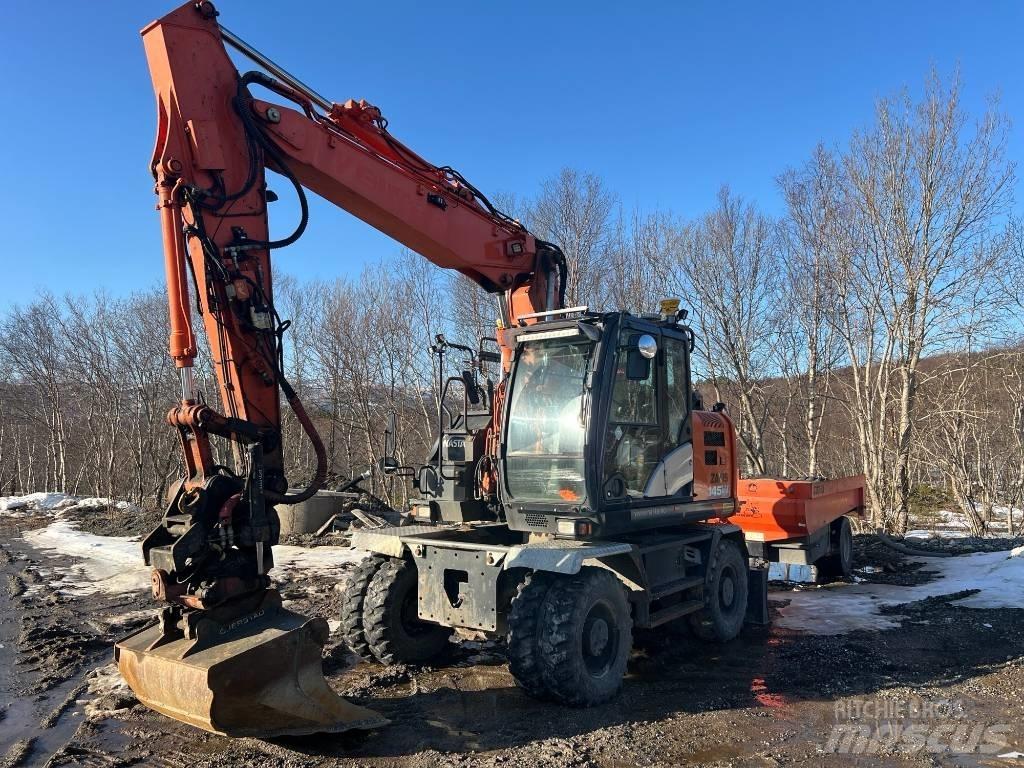 Hitachi ZX145WT-6 Escavadoras de rodas