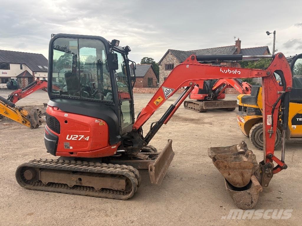 Kubota U 27-4 Mini Escavadoras <7t