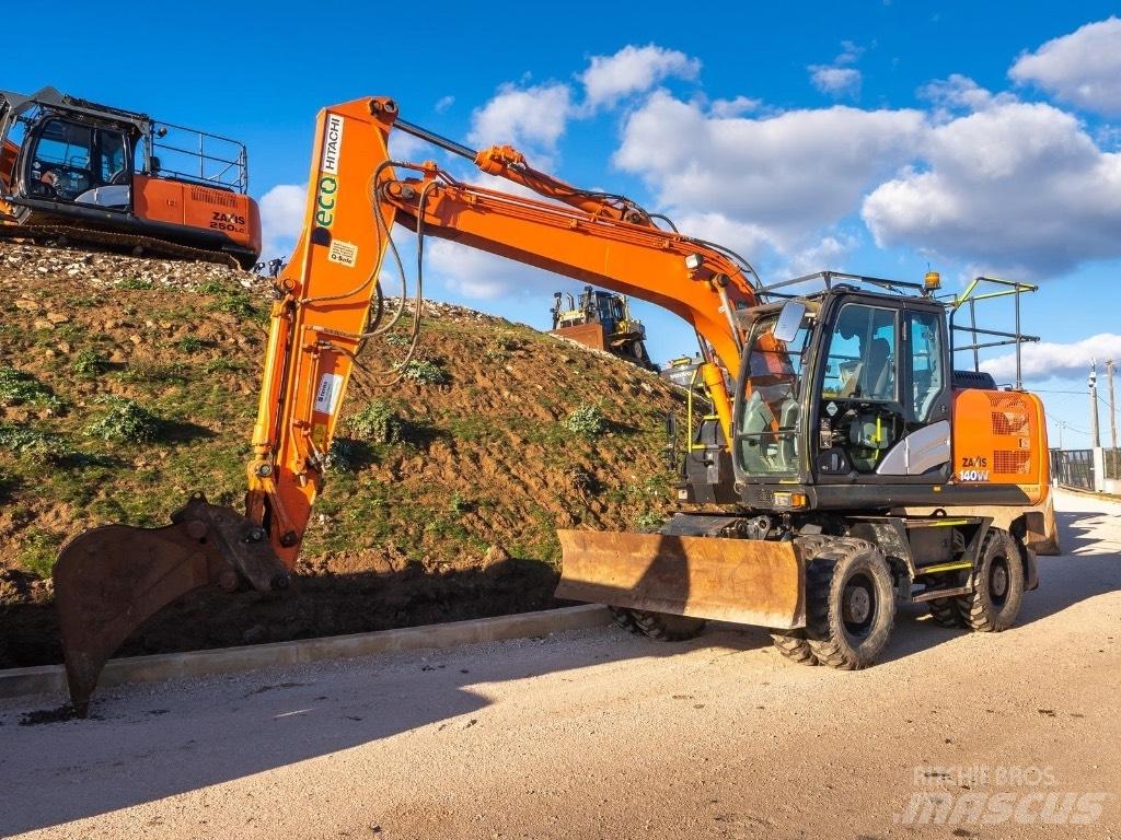 Hitachi 140W Escavadoras de rodas