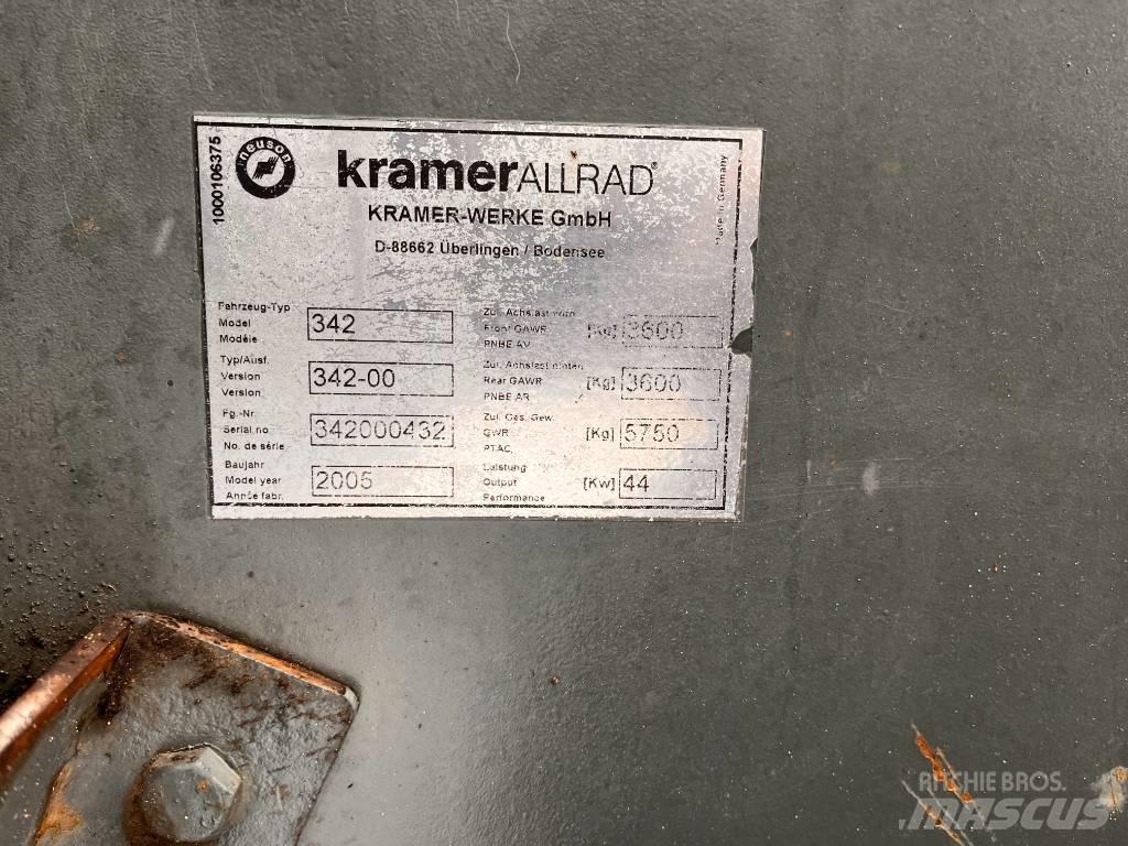 Kramer 380 Pás carregadoras de rodas