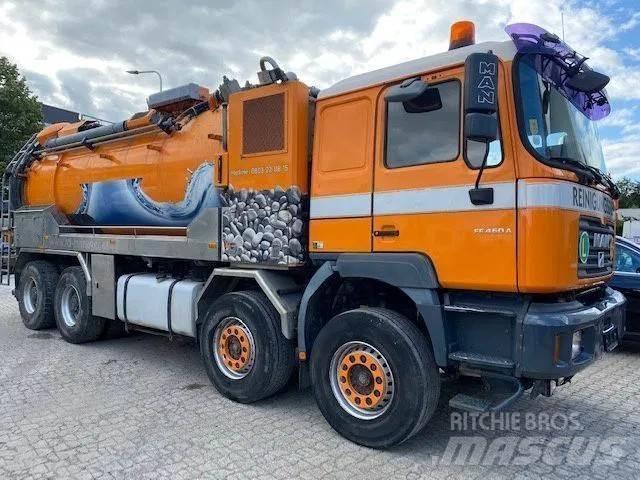 MAN 41.464 8x4 Camiões Aspiradores Combi