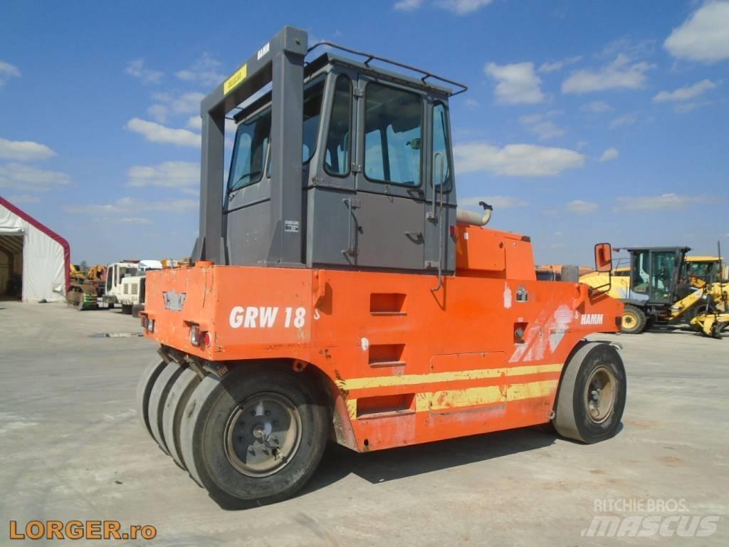 Hamm GRW 18 Cilindros Compactadores de pneus