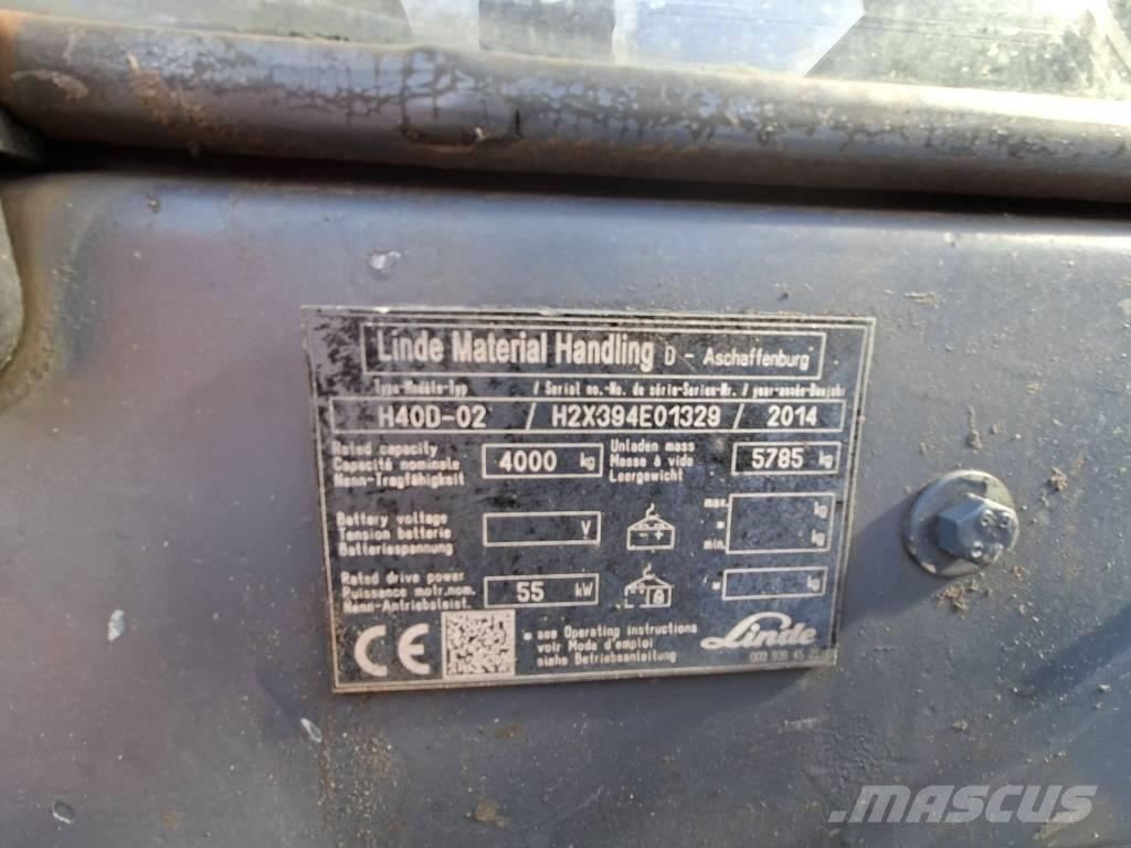 Linde H40D-02 Empilhadores Diesel