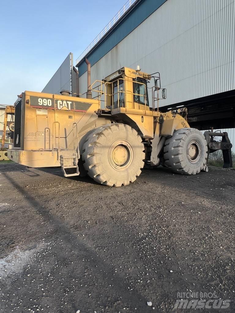 CAT 990 Pás carregadoras de rodas