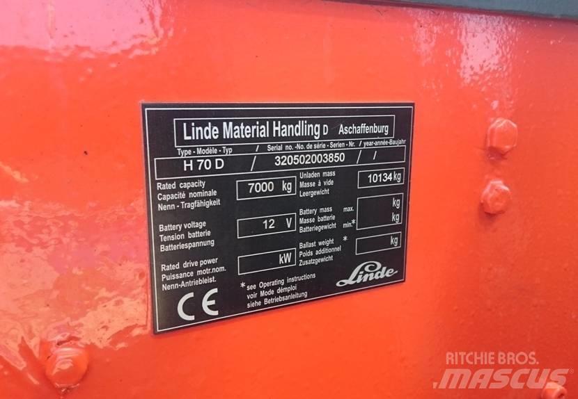 Linde H 70 D Empilhadores Diesel