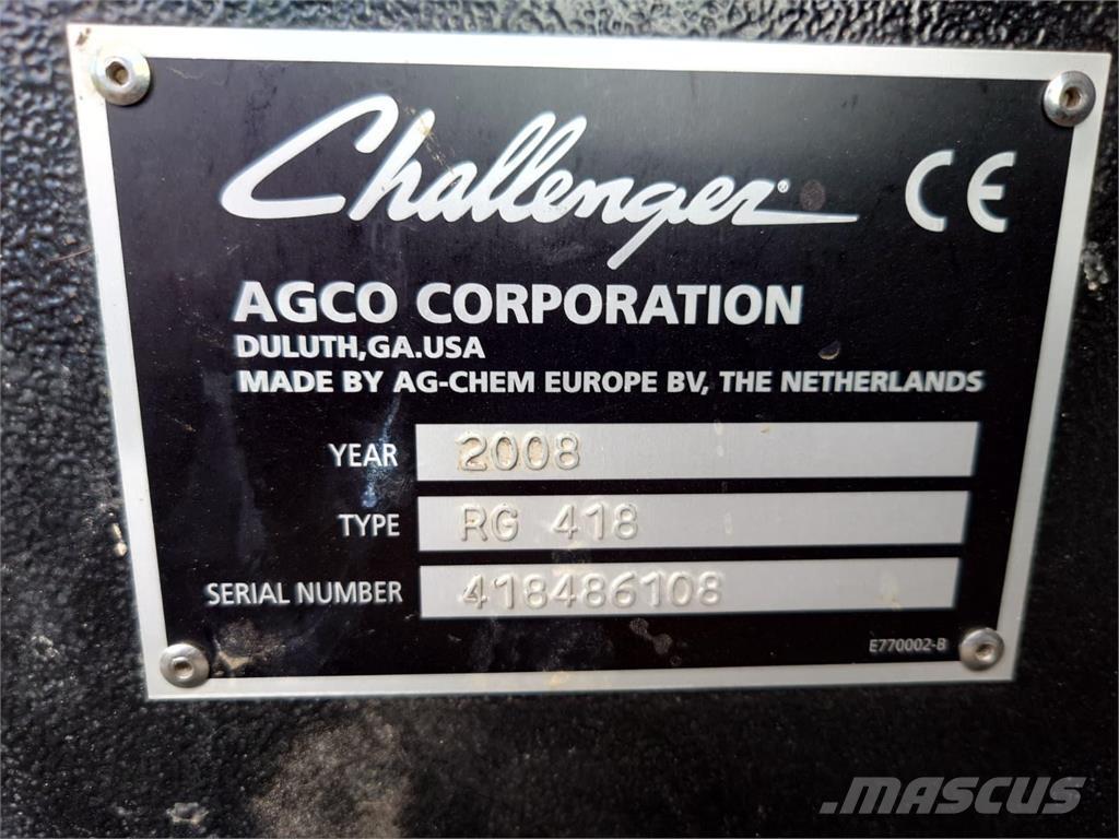 Challenger RG418 Pulverizadores Automotrizes