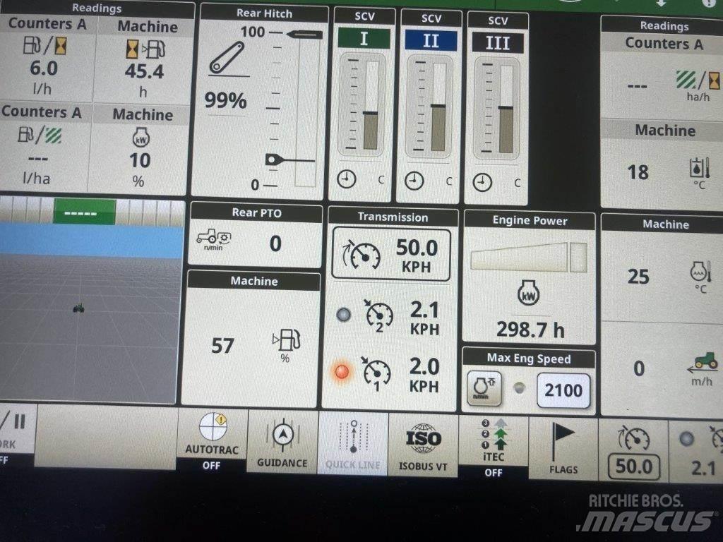 John Deere 6R 185 Tratores Agrícolas usados