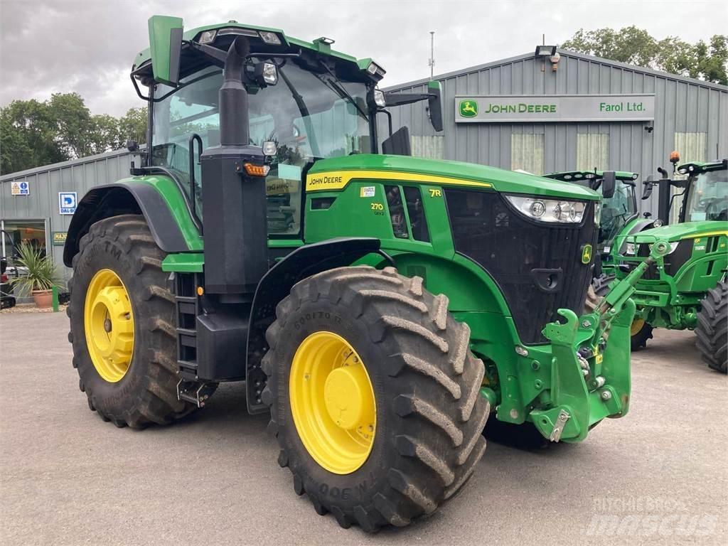 John Deere 7R 270 Tratores Agrícolas usados