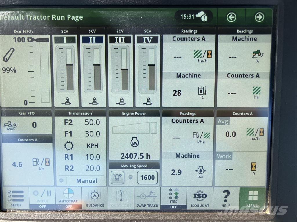 John Deere 7R 310 Tratores Agrícolas usados