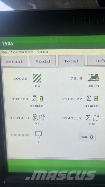 John Deere R952i Pulverizadores Automotrizes