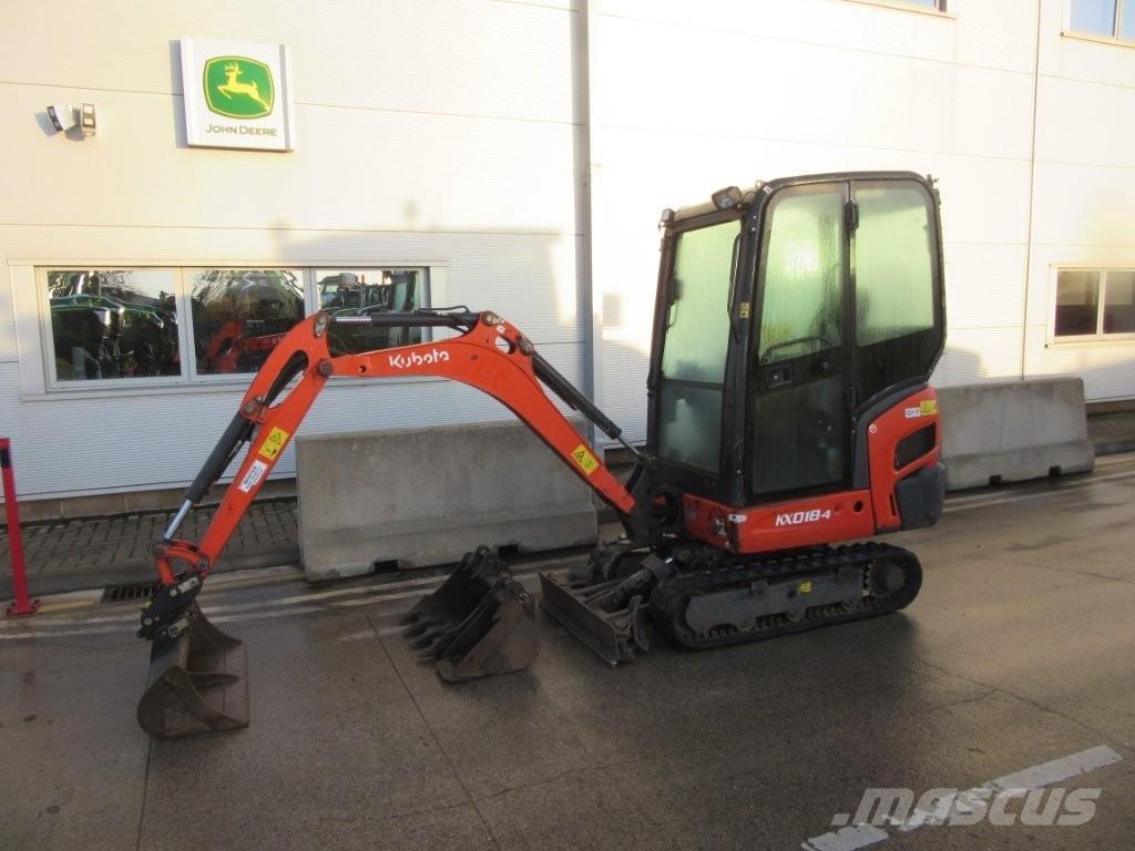 Kubota KX018-4 Escavadoras de rastos
