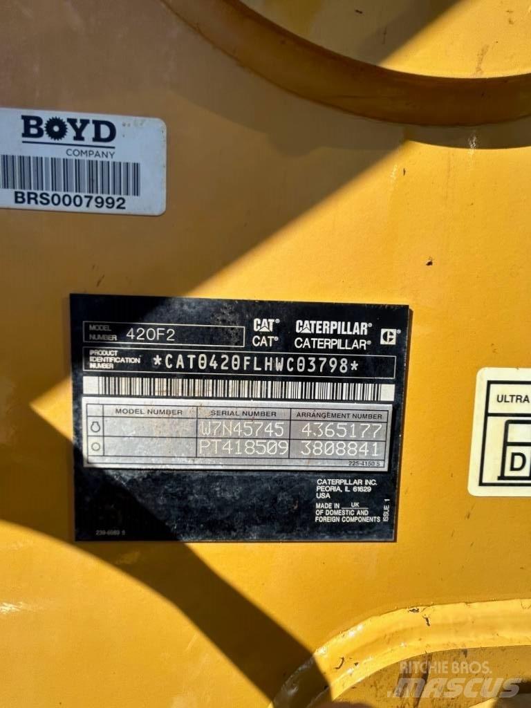 CAT 420 F2 ST Retroescavadoras