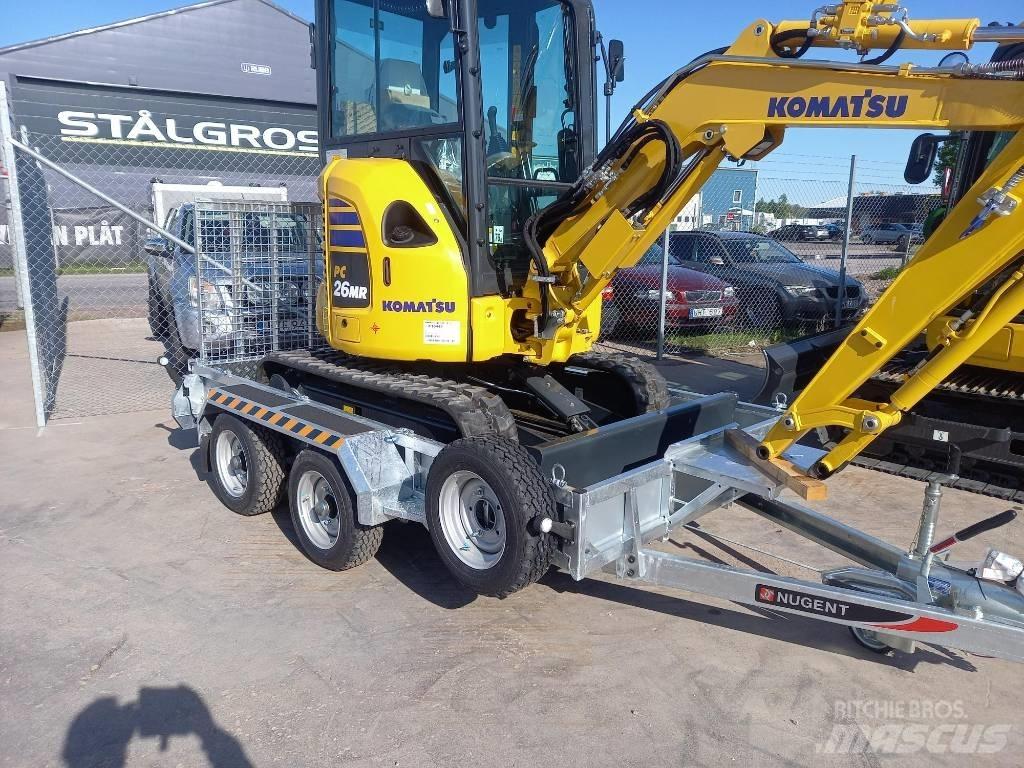 Komatsu PC26MR-5 Mini Escavadoras <7t