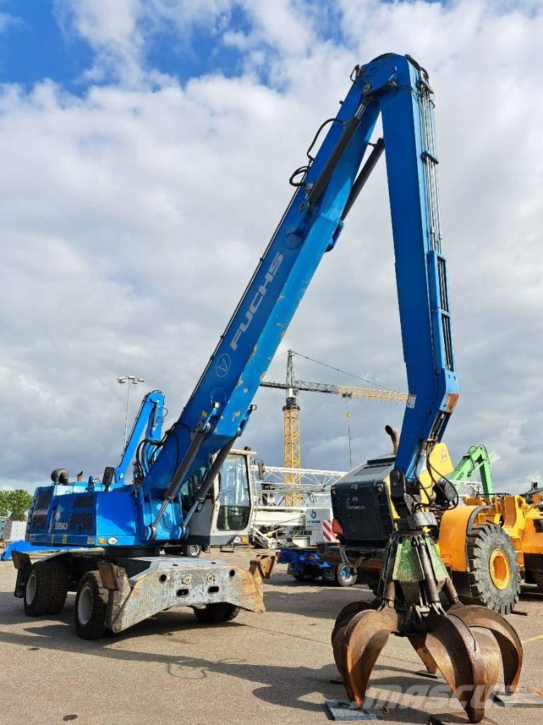 Fuchs MHL350E + Polyp Manipuladores de resíduos / indústria