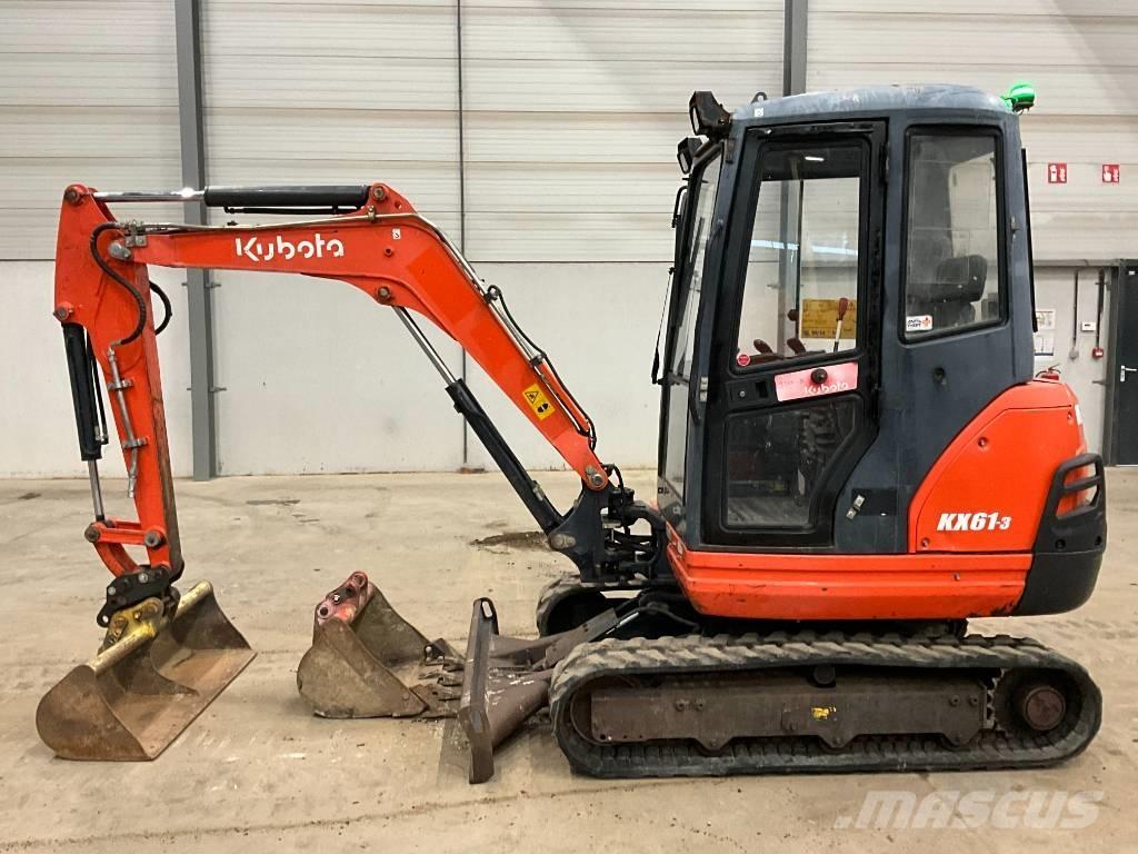 Kubota KX 61-3 Mini Escavadoras <7t