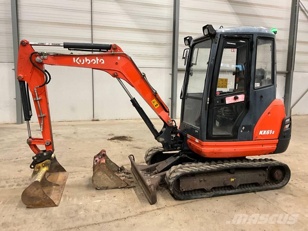 Kubota KX 61-3 Mini Escavadoras <7t