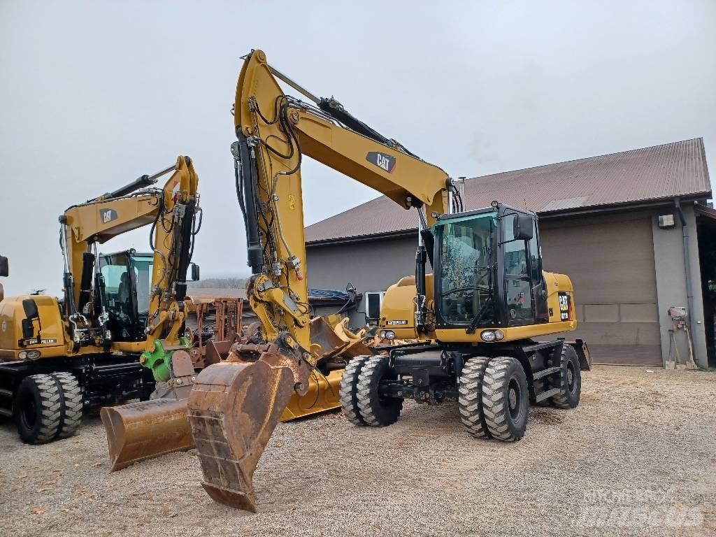 CAT 313 D Escavadoras de rodas