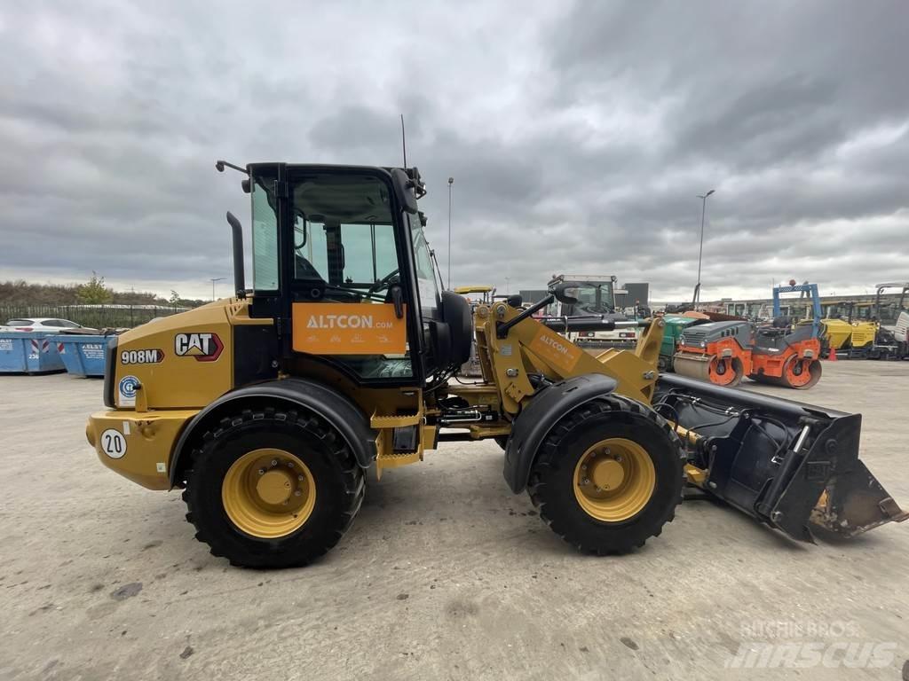 CAT 908M Pás carregadoras de rodas