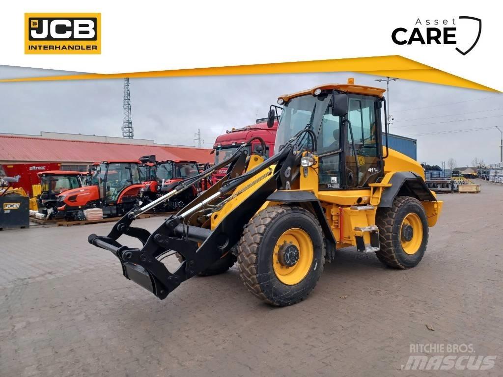 JCB 411 Pás carregadoras de rodas