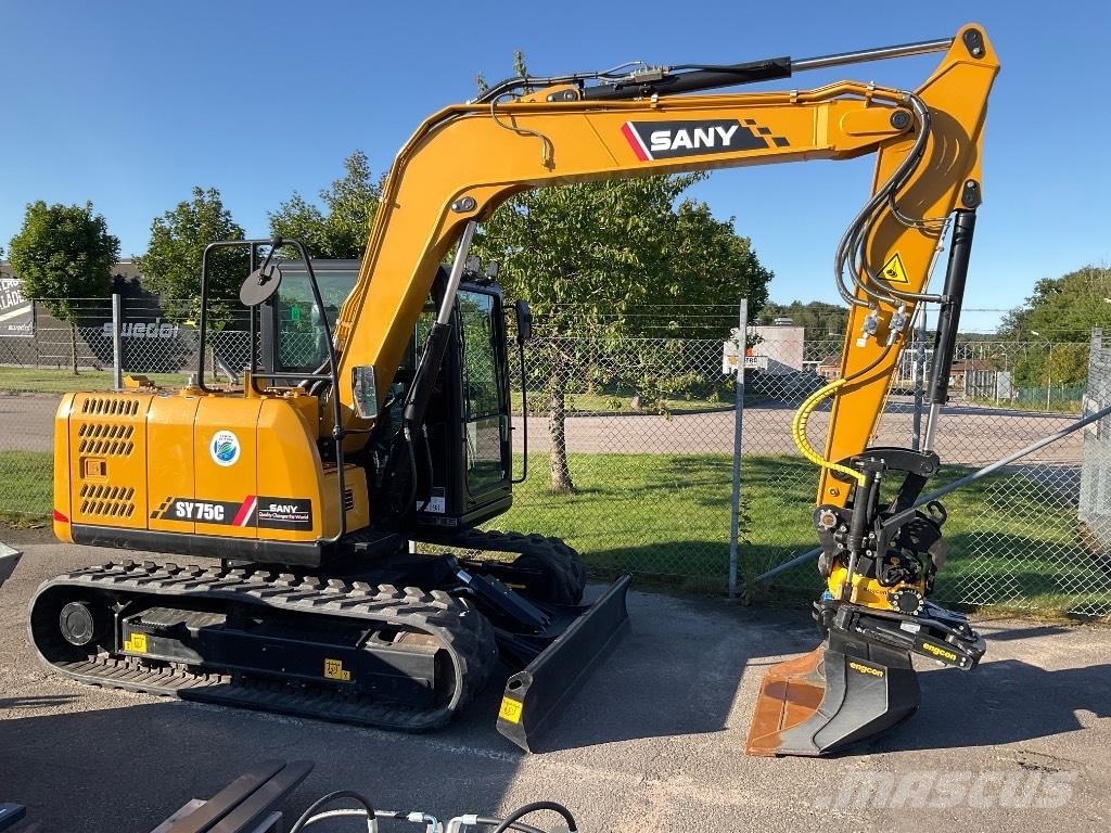 Sany SY 75 C pro Escavadoras Midi 7t - 12t