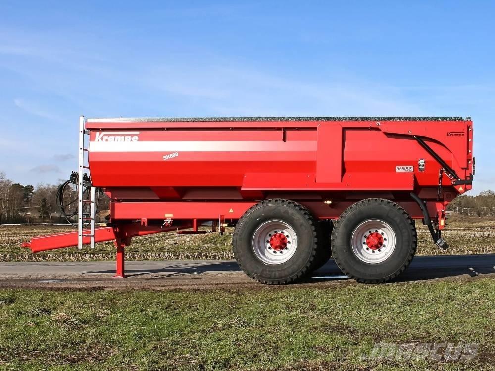 Krampe SK 600 Reboques Agrícolas basculantes