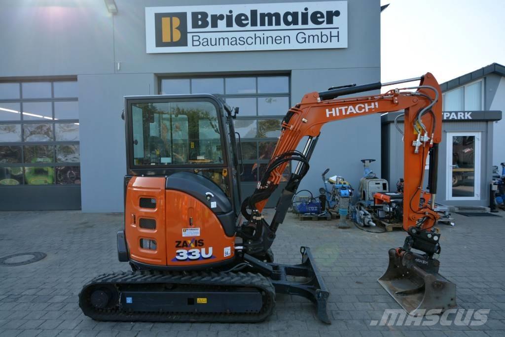 Hitachi ZX 33 U-6 Mini Escavadoras <7t