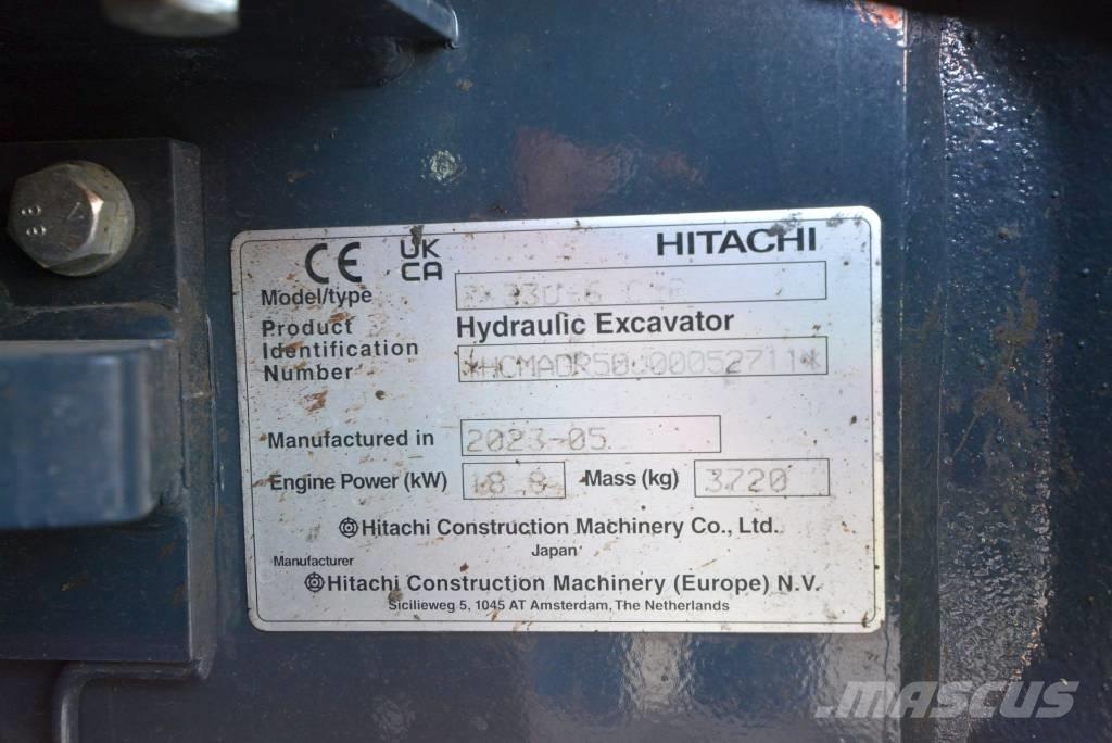 Hitachi ZX 33 U-6 Mini Escavadoras <7t