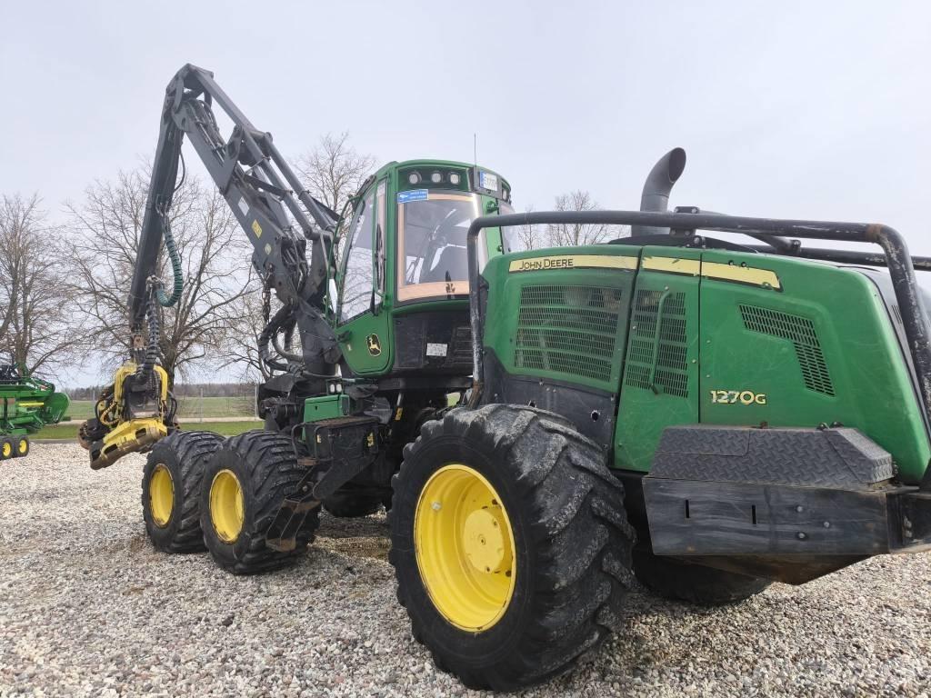 John Deere 1270G Processadores florestais