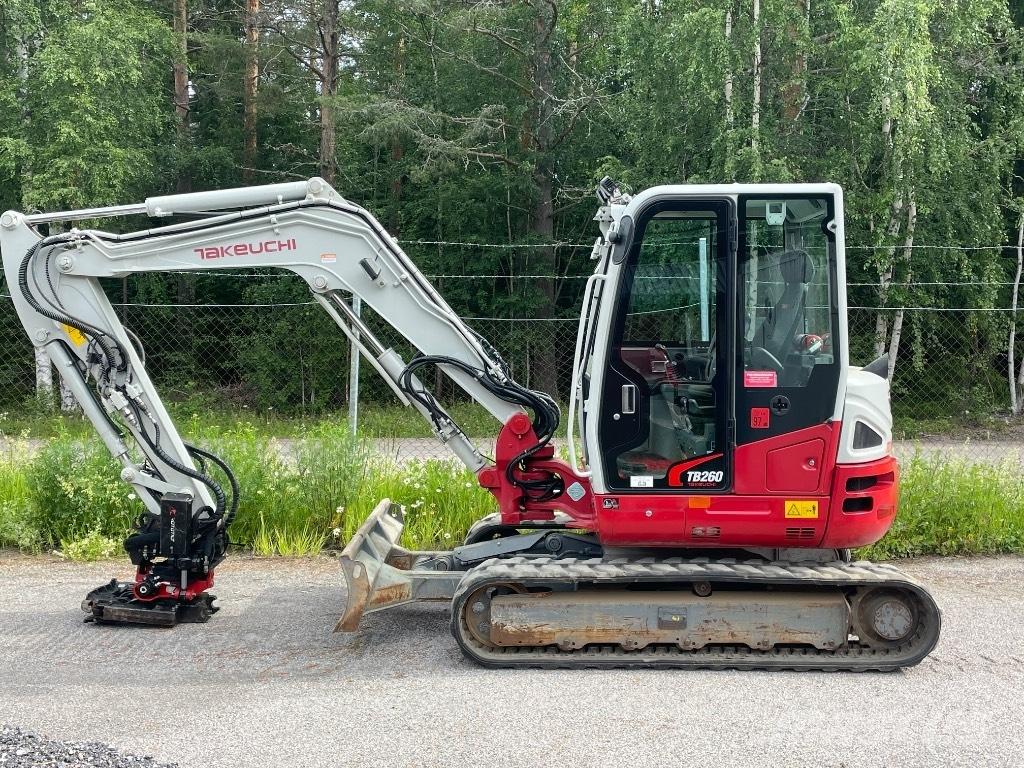 Takeuchi TB 260 Mini Escavadoras <7t