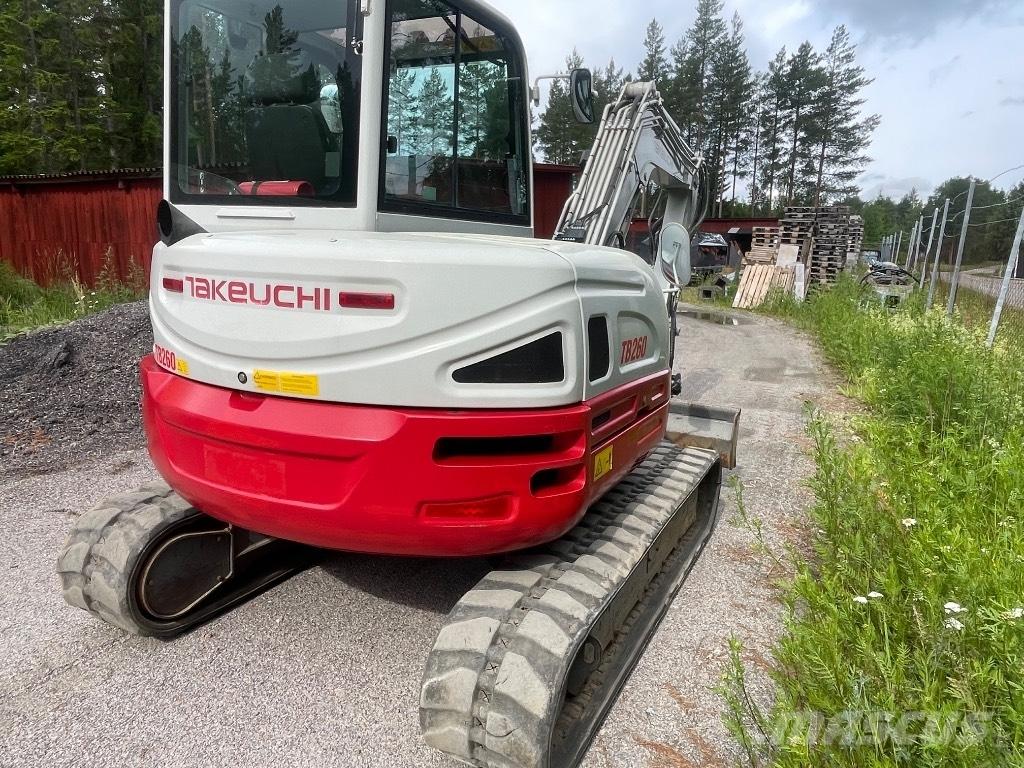 Takeuchi TB 260 Mini Escavadoras <7t